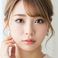 マツエクの女性